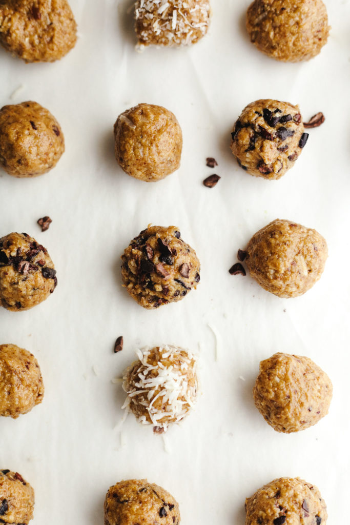 ALMOND BUTTER COCONUT BALLS Wholehearted Eats