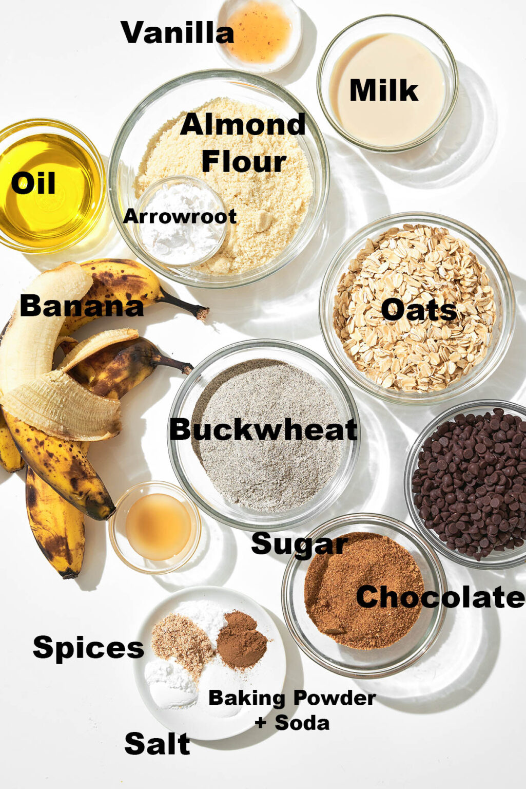 GlutenFree Buckwheat Banana Muffins Wholehearted Eats